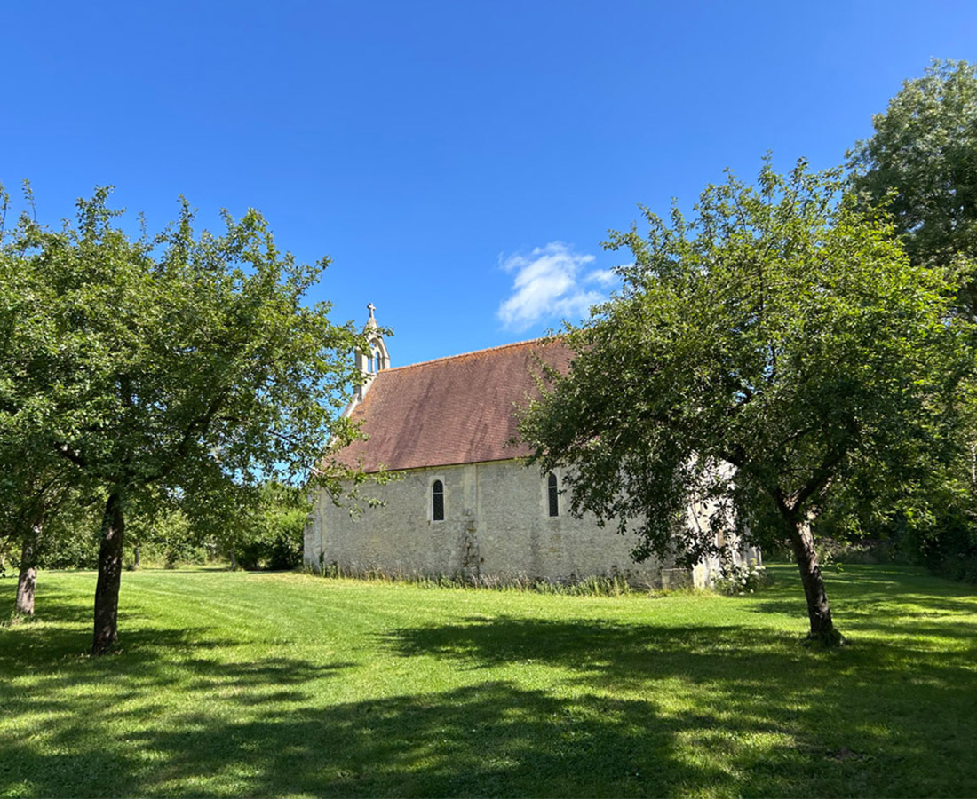 Chapelle désacralisée en Normandie