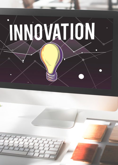 Ecran d'ordinateur innovation entreprise Abarus